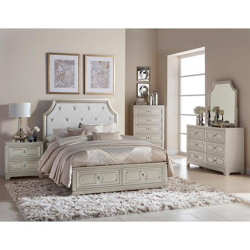 Homelegance Libretto King Upholstered Platform Bed with Storage 1755K-1/1755K-2/1755-3 IMAGE 2