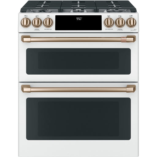 Café 30-inch Slide-in Dual-Fuel Range with Convection C2S950P4MW2 IMAGE 1