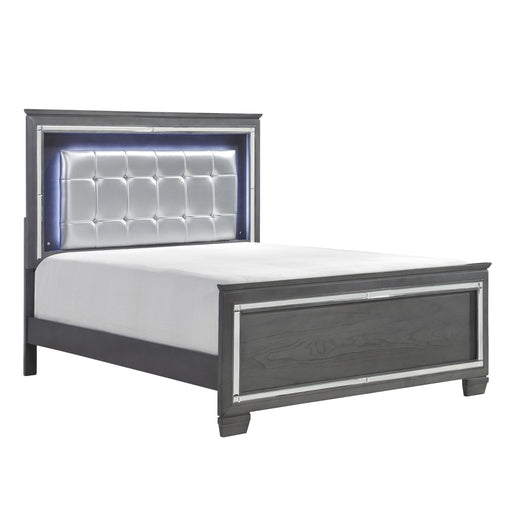 Homelegance Allura King Upholstered Panel Bed 1916KGY-1EK* IMAGE 2