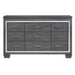 Homelegance Allura 9-Drawer Dresser 1916GY-5 IMAGE 1