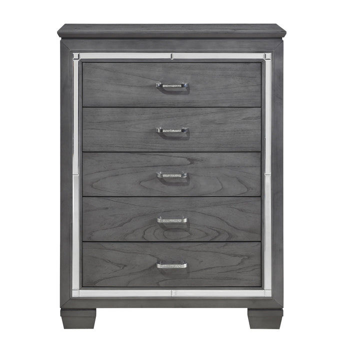 Homelegance Allura 5-Drawer Chest 1916GY-9 IMAGE 1