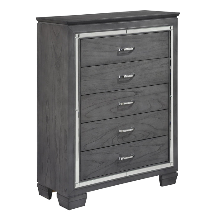 Homelegance Allura 5-Drawer Chest 1916GY-9 IMAGE 2