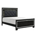 Homelegance Allura Queen Upholstered Panel Bed 1916BK-1* IMAGE 2