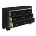 Homelegance Allura 9-Drawer Dresser 1916BK-5 IMAGE 3