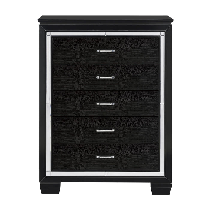 Homelegance Allura 5-Drawer Chest 1916BK-9 IMAGE 1