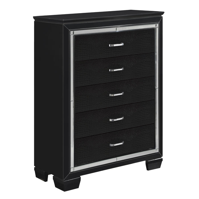 Homelegance Allura 5-Drawer Chest 1916BK-9 IMAGE 2