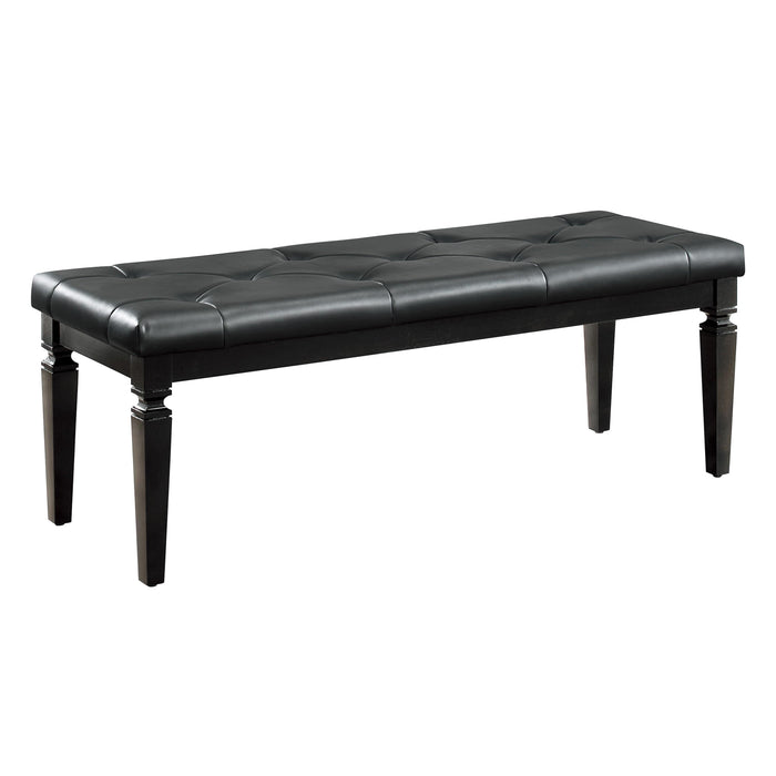 Homelegance Allura Bench 1916BK-FBH IMAGE 1