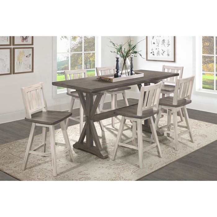 Homelegance Amsonia Counter Height Dining Table with Trestle Base 5602-36 IMAGE 9