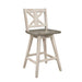 Homelegance Amsonia Counter Height Stool 5602-24WT IMAGE 2