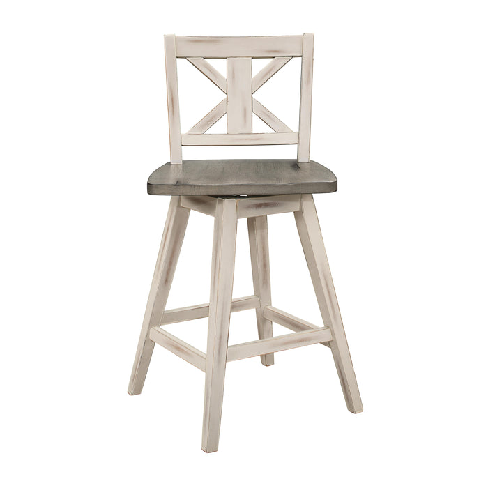 Homelegance Amsonia Counter Height Stool 5602-24WT IMAGE 4