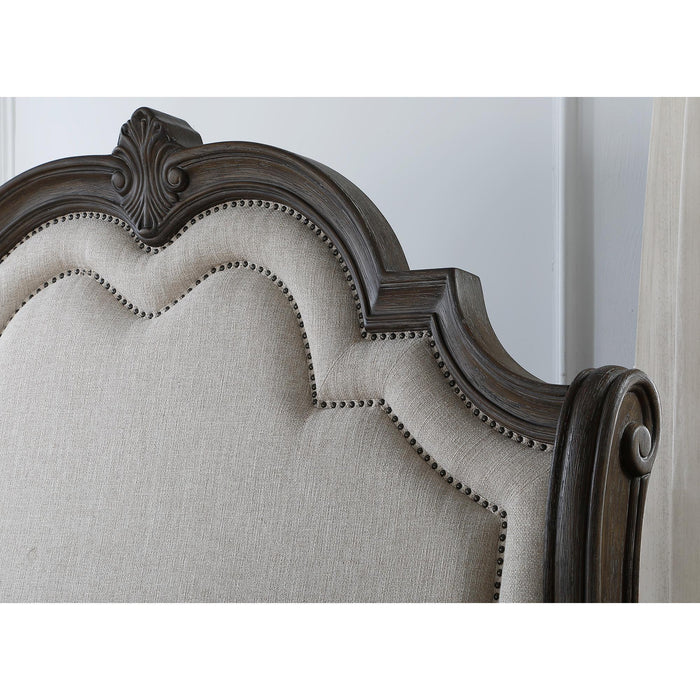 Crown Mark Sheffield Queen Upholstered Panel Bed B1120-Q-HB/B1120-Q-FB/B1120-KQ-RAIL IMAGE 2