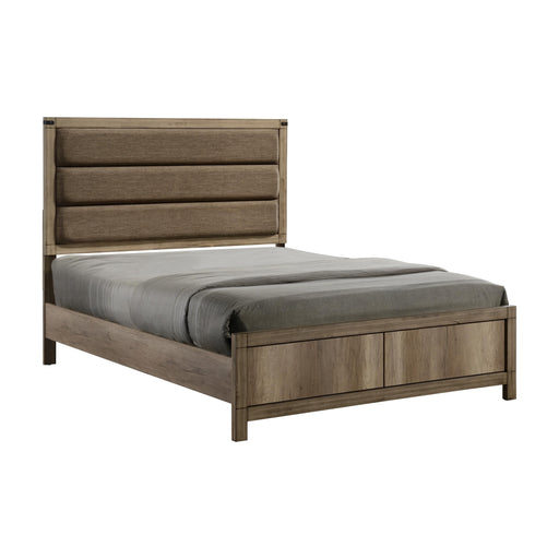 Crown Mark Matteo Full Upholstered Panel Bed B3200-F-HBFB/B3200-FT-RAIL IMAGE 2