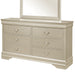 Crown Mark Louis Philip 6-Drawer Dresser B3400-1 IMAGE 1