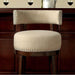 Furniture of America Linsey Pub Height Stool CM-BR6252BG-24-2PK IMAGE 2