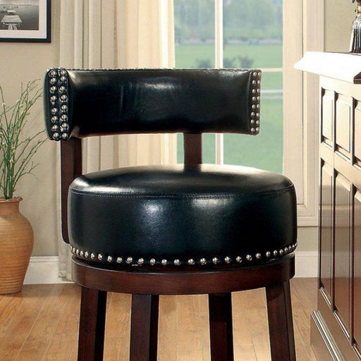 Furniture of America Shirley Pub Height Stool CM-BR6251BK-24-2PK IMAGE 2