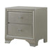 Crown Mark Lyssa 2-Drawer Nightstand B4300-2 IMAGE 2