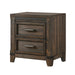 Crown Mark Presley 2-Drawer Nightstand B3150-2 IMAGE 2