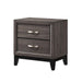 Crown Mark Akerson 2-Drawer Nightstand B4620-2 IMAGE 2