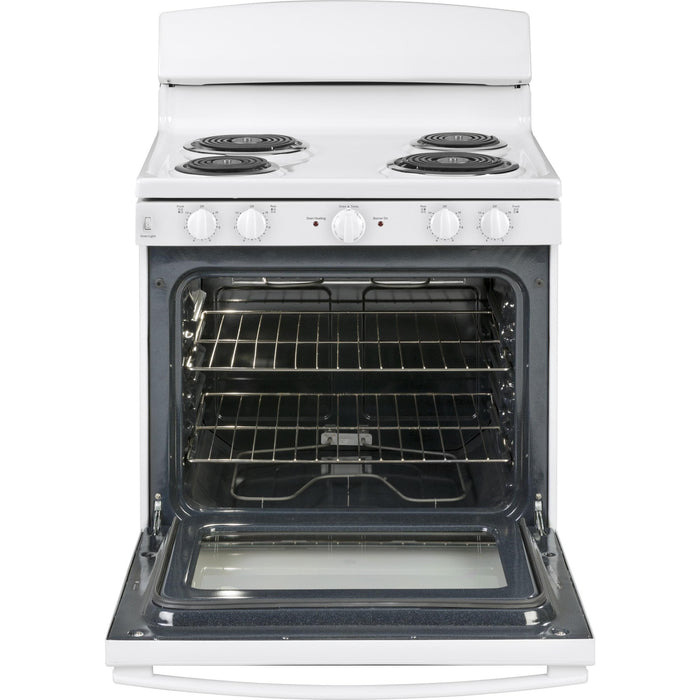 GE 30-inch Freestanding Electric Range JBS460DMWW IMAGE 4