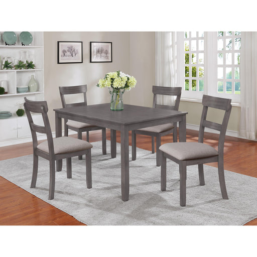 Crown Mark Henderson 5 pc Dinette 2254SET-GY IMAGE 1