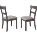 Crown Mark Henderson 5 pc Dinette 2254SET-GY IMAGE 3