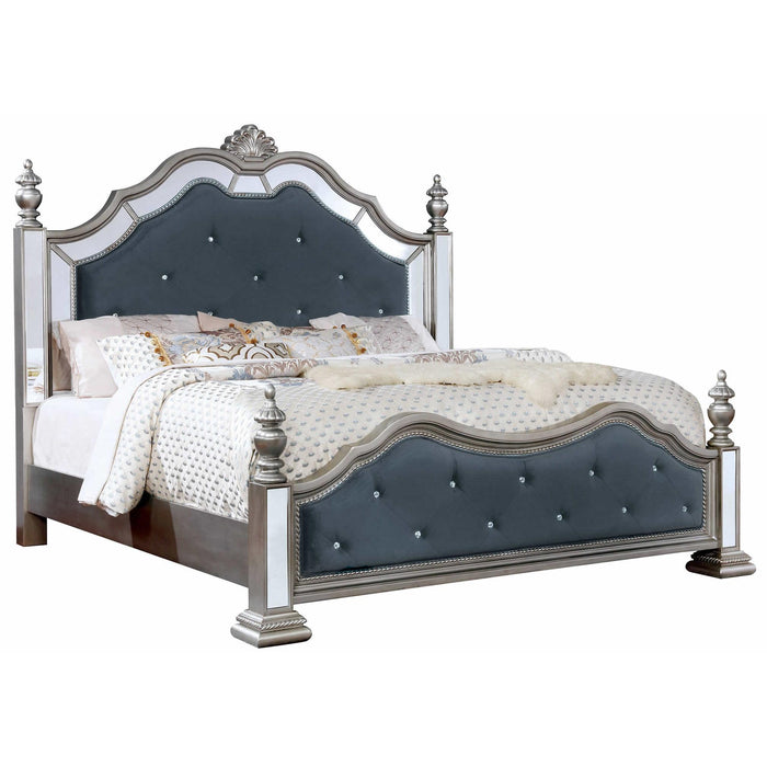 Furniture of America Azha California King Poster Bed CM7194CK-BED IMAGE 1