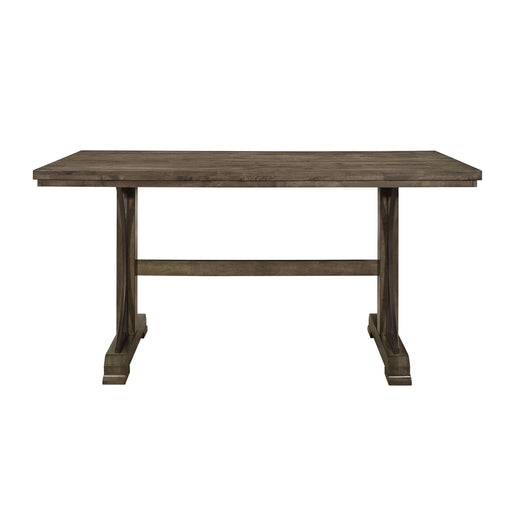 Crown Mark Quincy Counter Height Dining Table with Trestle Base 2831T-3671-TOP/2831T-3671-BASE IMAGE 1