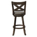 Crown Mark Kipper Pub Height Stool 2993C-29-GY IMAGE 3