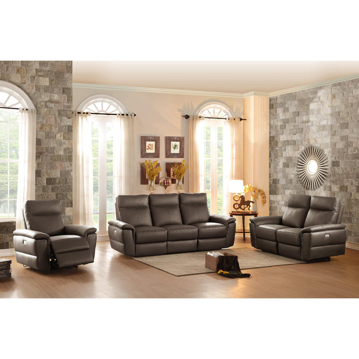 Homelegance Olympia Power Leather Recliner 8308-1PW IMAGE 3