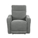 Homelegance Edition Power Fabric Recliner 9804DV-1PWH IMAGE 1