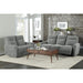 Homelegance Edition Power Reclining Fabric Loveseat 9804DV-2PWH IMAGE 6