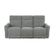 Homelegance Edition Power Reclining Fabric Sofa 9804DV-3PWH IMAGE 1