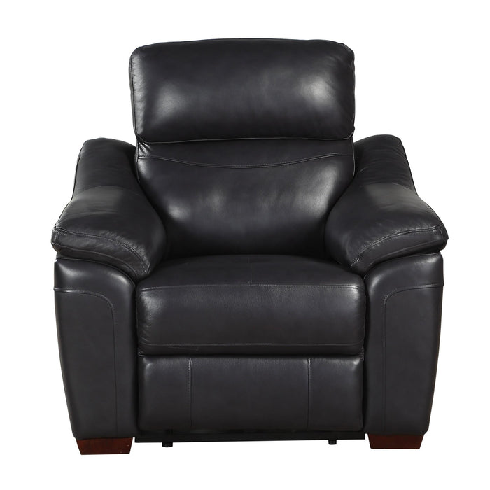 Homelegance Renzo Power Leather Recliner 9805DG-1PW IMAGE 1