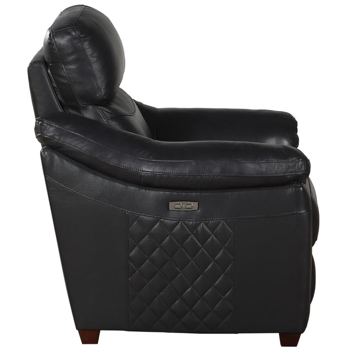 Homelegance Renzo Power Leather Recliner 9805DG-1PW IMAGE 3