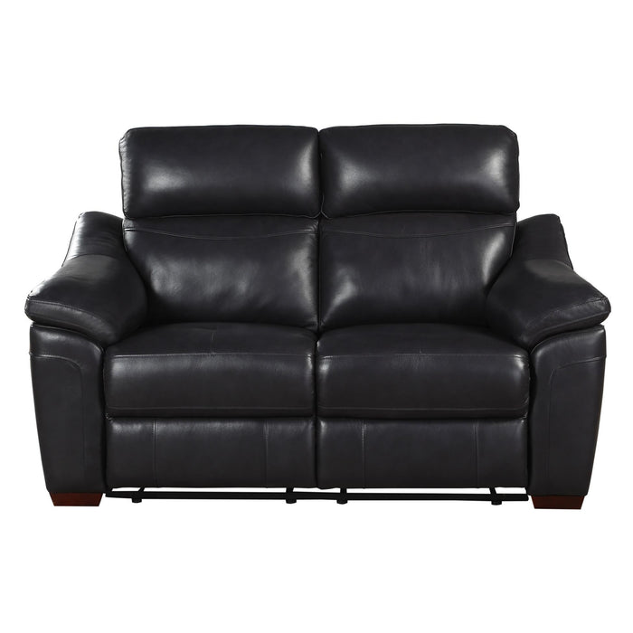 Homelegance Renzo Power Reclining Leather Loveseat 9805DG-2PW IMAGE 1