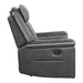 Homelegance Darwan Leather Look Recliner 9999DG-1 IMAGE 3