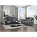 Homelegance Darwan Reclining Leather Look Loveseat 9999DG-2 IMAGE 5