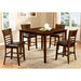 Furniture of America Hillsview 5 pc Counter Height Dinette CM3916PT-5PK IMAGE 1