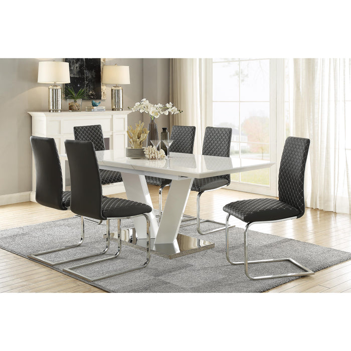 Homelegance Yannis Dining Table with Pedestal Base 5503T/5503B/5503B IMAGE 2