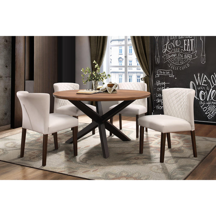 Homelegance Round Nelina Dining Table with Pedestal Base 5597-53* IMAGE 4