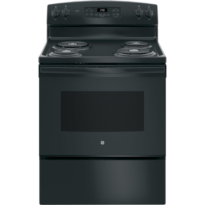 GE 30-inch Freestanding Electric Range JB256DMBB IMAGE 1