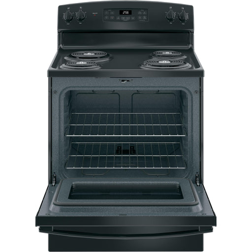 GE 30-inch Freestanding Electric Range JB256DMBB IMAGE 2