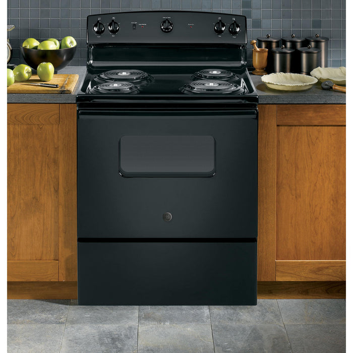 GE 30-inch Freestanding Electric Range JBS160DMBB IMAGE 6