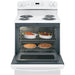 GE 30-inch Freestanding Electric Range JB256DMWW IMAGE 3