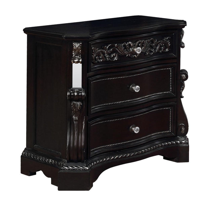 Crown Mark Bankston 3-Drawer Nightstand B1660-2 IMAGE 2