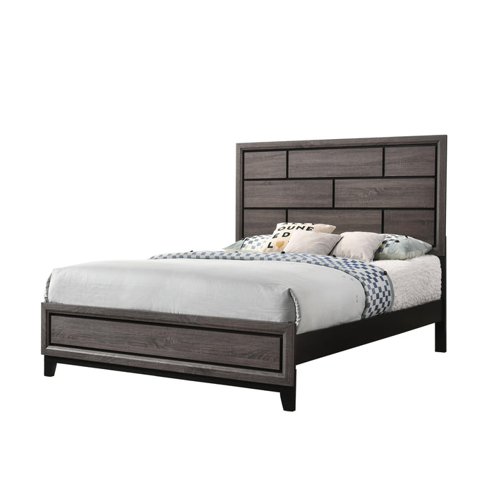 Crown Mark Akerson California King Panel Bed B4620-K-HBFB/B4620-CK-RAIL IMAGE 2