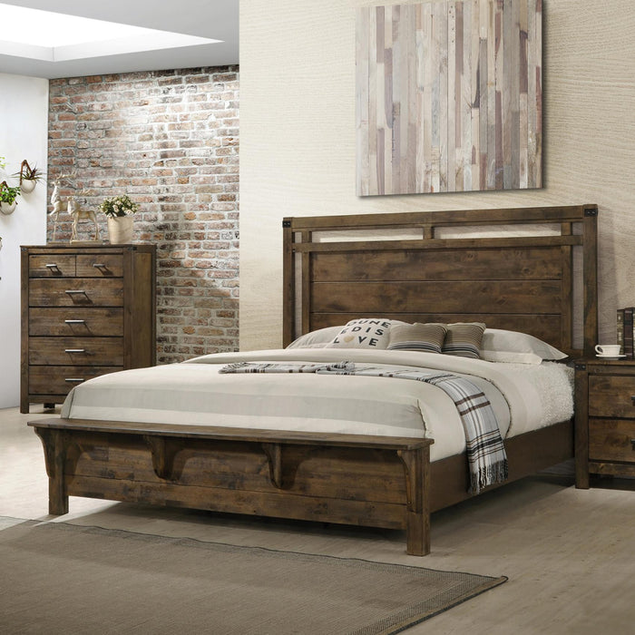 Crown Mark Curtis Queen Panel Bed B4810-Q-HB/B4810-Q-FB/B4810-KQ-RAIL IMAGE 1