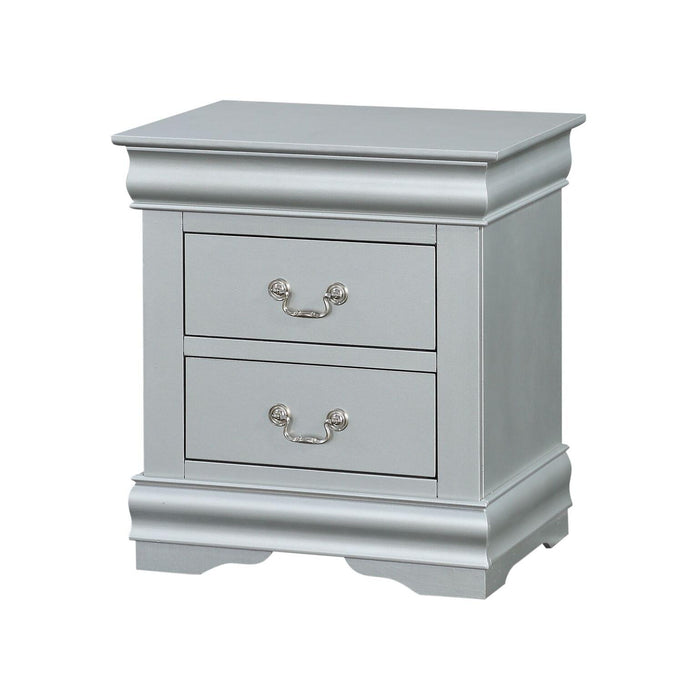 Acme Furniture Louis Philippe 2-Drawer Nightstand 26733 IMAGE 1