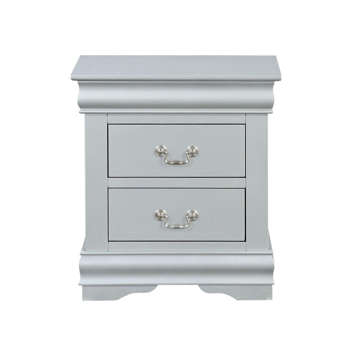 Acme Furniture Louis Philippe 2-Drawer Nightstand 26733 IMAGE 2