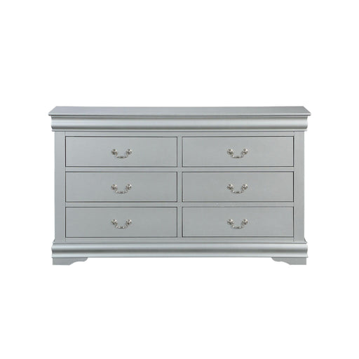 Acme Furniture Louis Philippe 6-Drawer Dresser 26735 IMAGE 2